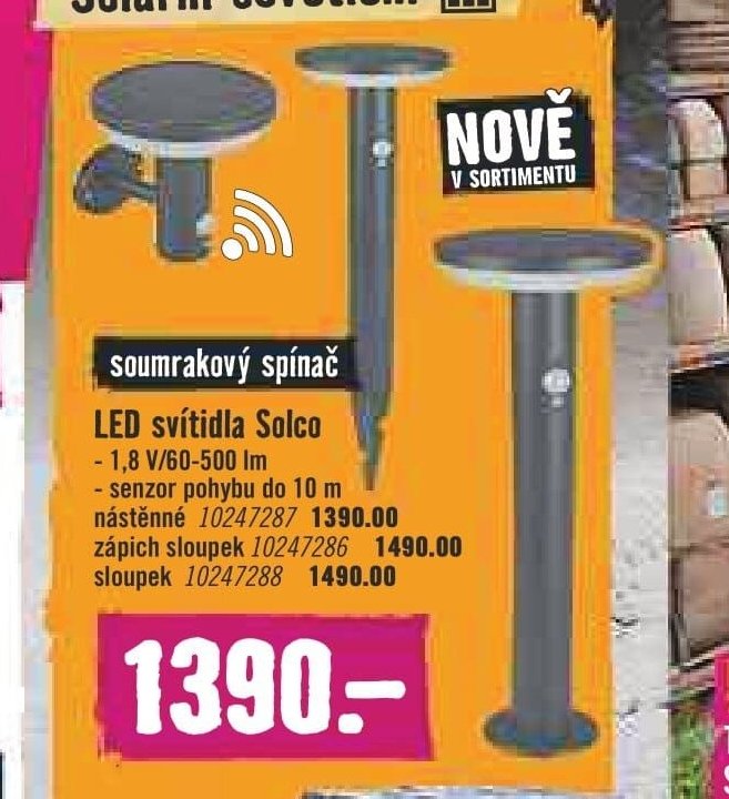 LED svítidla Solco