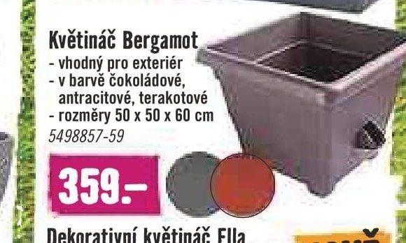 Květináč Bergamot