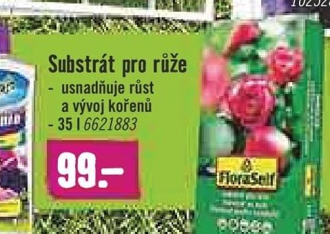 Substrát pro růže