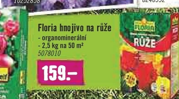 Floria hnojivo na růže