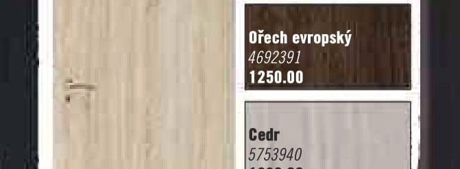 Ořech evropský