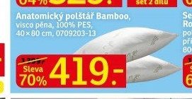 Anatomický polštář Bamboo