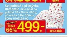 Set polštář a přikrývka Romantic