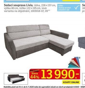 Sedací souprava Livia