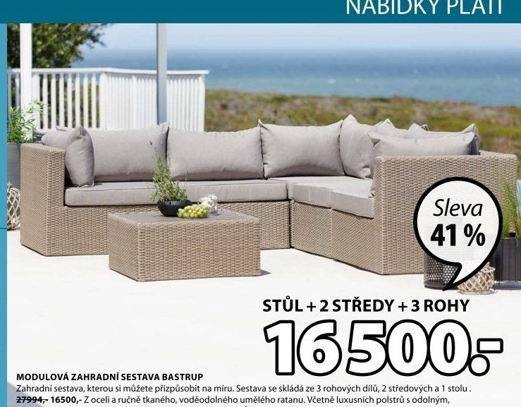 MODULOVÁ ZAHRADNÍ SESTAVA BASTRUP