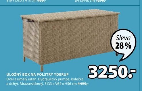 ÚLOŽNÝ BOX NA POLSTRY YDERUP