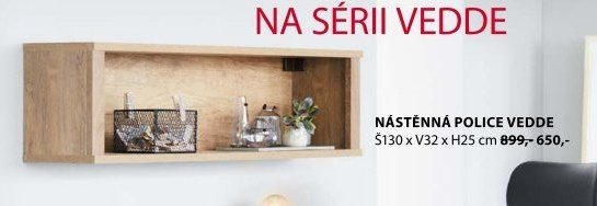 NÁSTĚNNÁ POLICE VEDDE