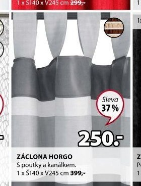 ZÁCLONA HORGO