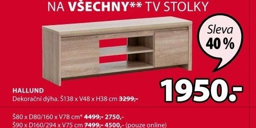 TV STOLEK HALLUND