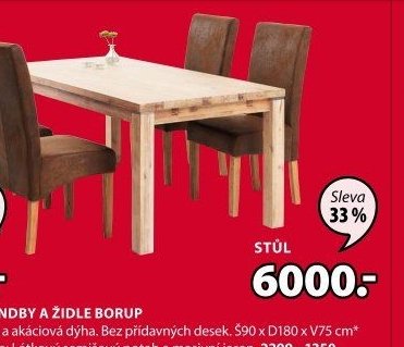 JÍDELNÍ STŮL LUNDBY