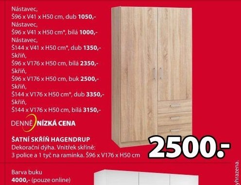 ŠATNÍ SKŘÍŇ HAGENDRUP