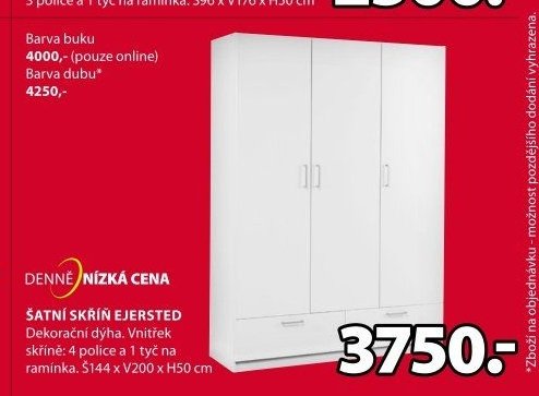 ŠATNÍ SKŘÍŇ EJERSTED