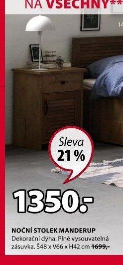 NOČNÍ STOLEK MANDERUP