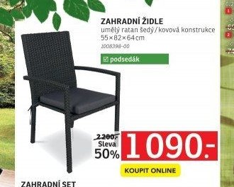 ZAHRADNÍ ŽIDLE