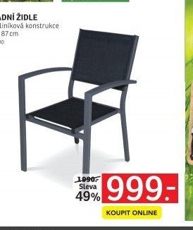 ZAHRADNÍ ŽIDLE