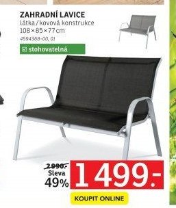 ZAHRADNÍ LAVICE