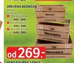 Dřevěná bednička