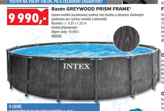 Bazén GREYWOOD PRISM FRAME