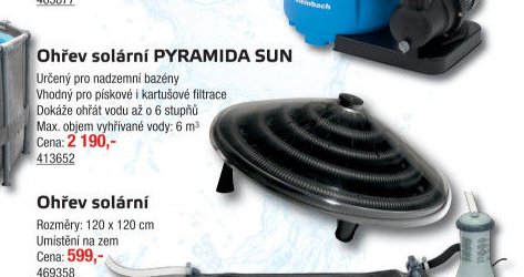 Ohřev solární PYRAMIDA SUN