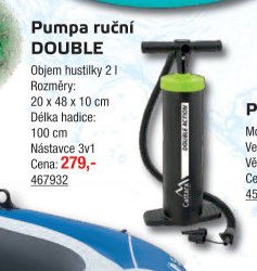 Pumpa ruční DOUBLE