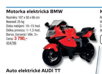 Motorka elektrická BMW
