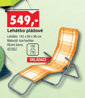 Lehátko plážové