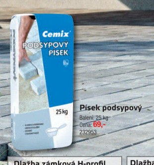 Cemix podsypový písek 25 kg