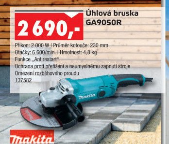 Úhlová bruska GA9050R