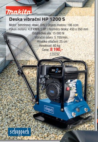 Deska vibrační HP 1200 S