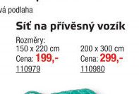 Síť na přívěsný vozík