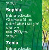 Travní koberec Sophia