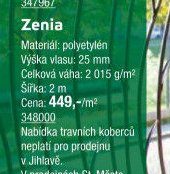Travní koberec Zenia