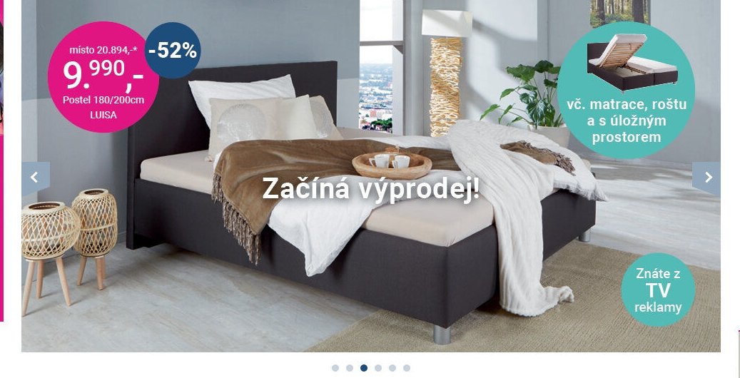 Postel Luisa 180/200cm