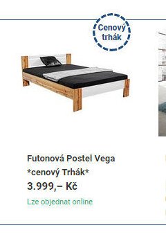 Futonová Postel Vega