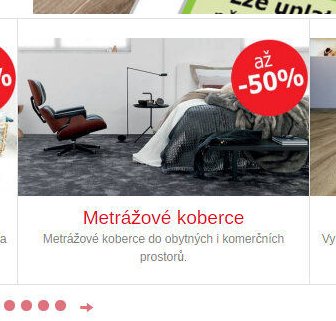 Metrážové koberce