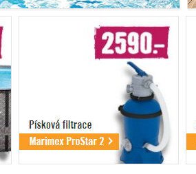 Písková filtrace Marimex ProStar