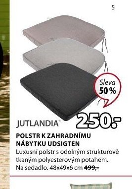 Polstr k zahradnímu nábytku UDSIGTEN
