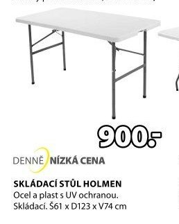 Skládací stůl HOLMEN
