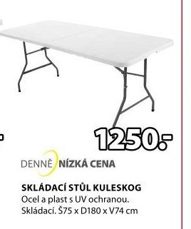 Skládací stůl KULESKOG