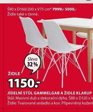 ŽIDLE KLARUP