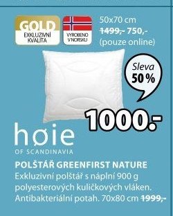 Polštář GREENFIRST NATURE