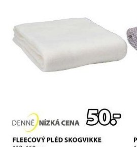 FLEECOVÝ PLÉD SKOGVIKKE