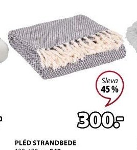 PLÉD STRANDBEDE