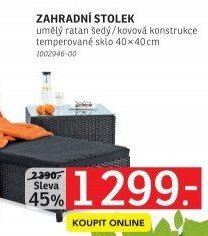 ZAHRADNÍ STOLEK