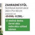 ZAHRADNÍ STŮL