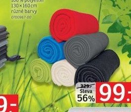 OUTDOOR FLEECOVÁ DEKA