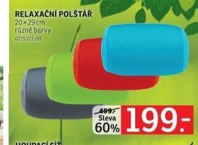 RELAXAČNÍ POLŠTÁŘ