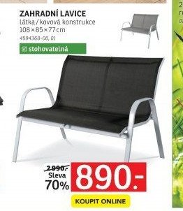 ZAHRADNÍ LAVICE
