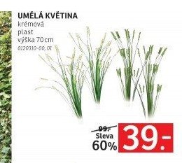 UMĚLÁ KVĚTINA