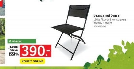 Zahradní židle